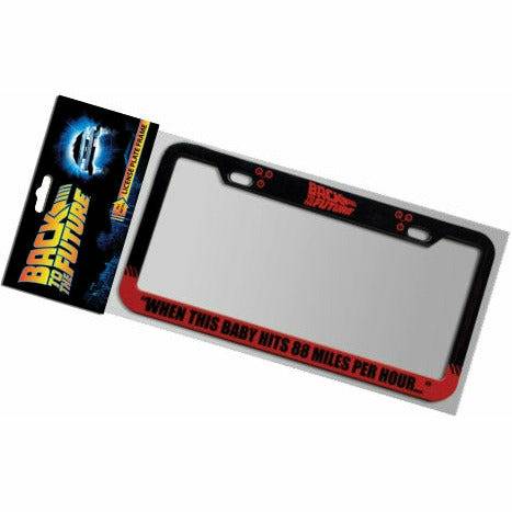 Back to the Future 88 MPH License Plate Frame (ONLINE ORDER ONLY)