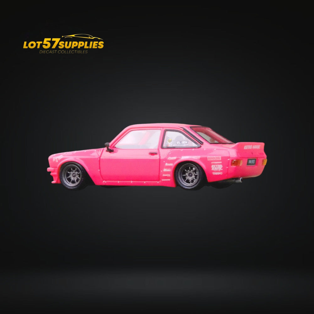 Inno64 Ford Escort MK2 Pandem "Emotion" Retro Havoc Pink 1:64 IN64R-MK2P-ERH (ONLINE ORDER ONLY)