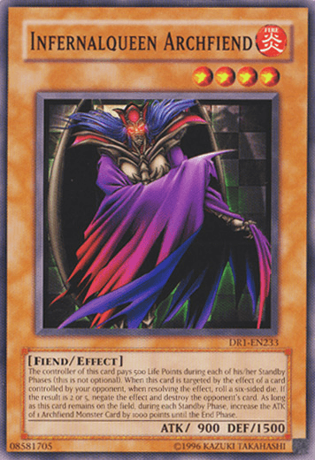 Infernalqueen Archfiend [DR1-EN233] Common (ONLINE ORDER ONLY)