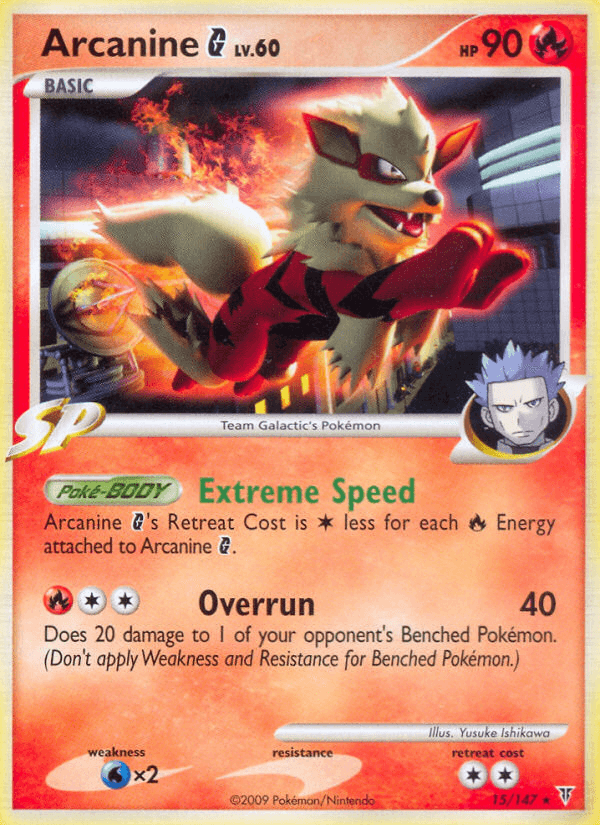 Arcanine G (15/147) [Platinum: Supreme Victors] (Online Only)