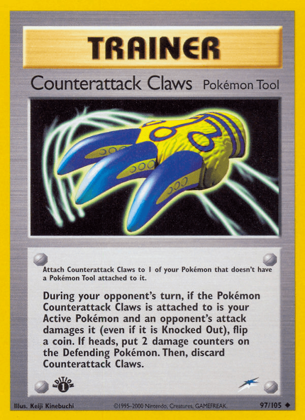 Counterattack Claws (97/105) [Neo Destiny 1st Edition] (Online Only)