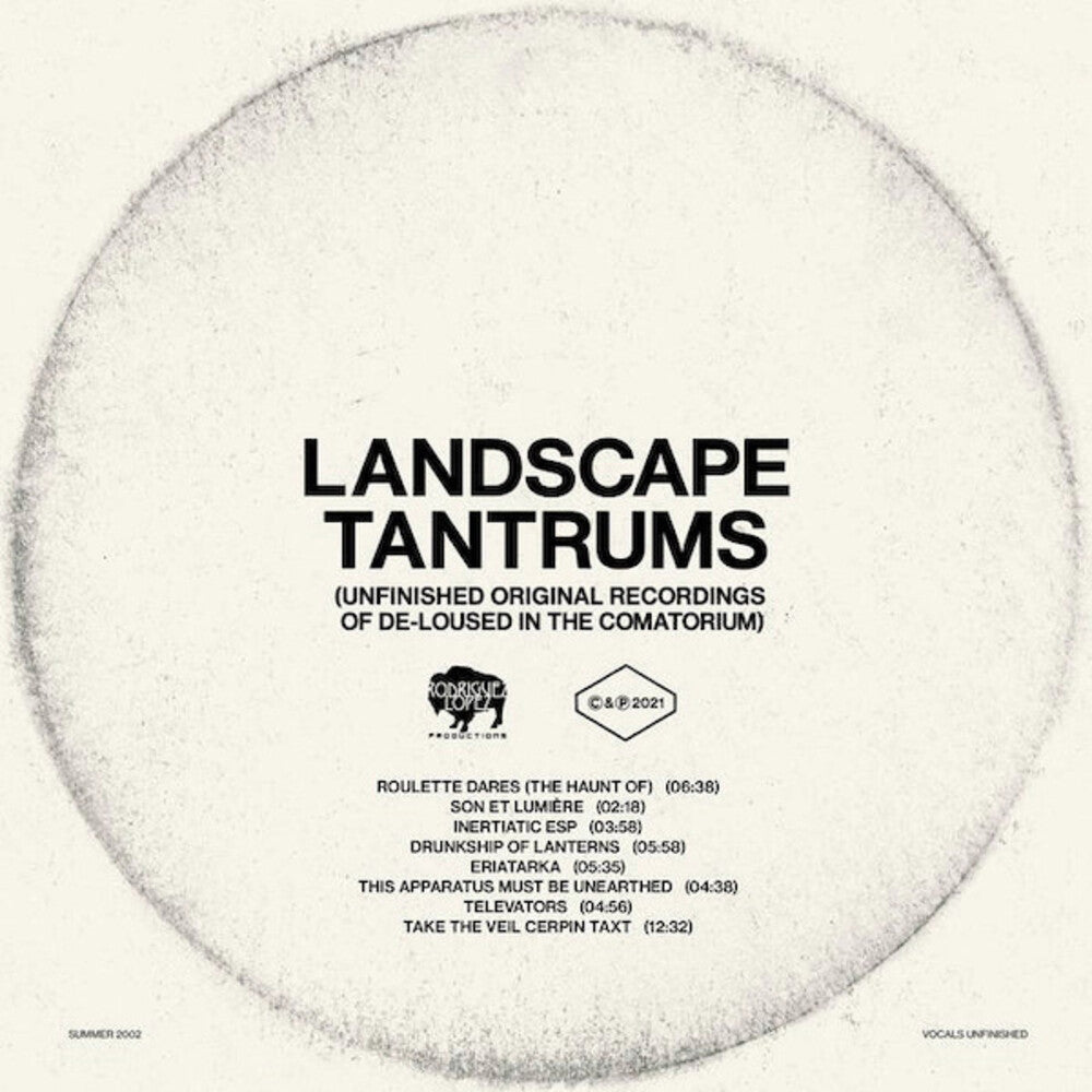 Landscape Tantrums: Unfinished Original Recordings Of De-Loused In The Comatorium - Clear Vinyl [LP]