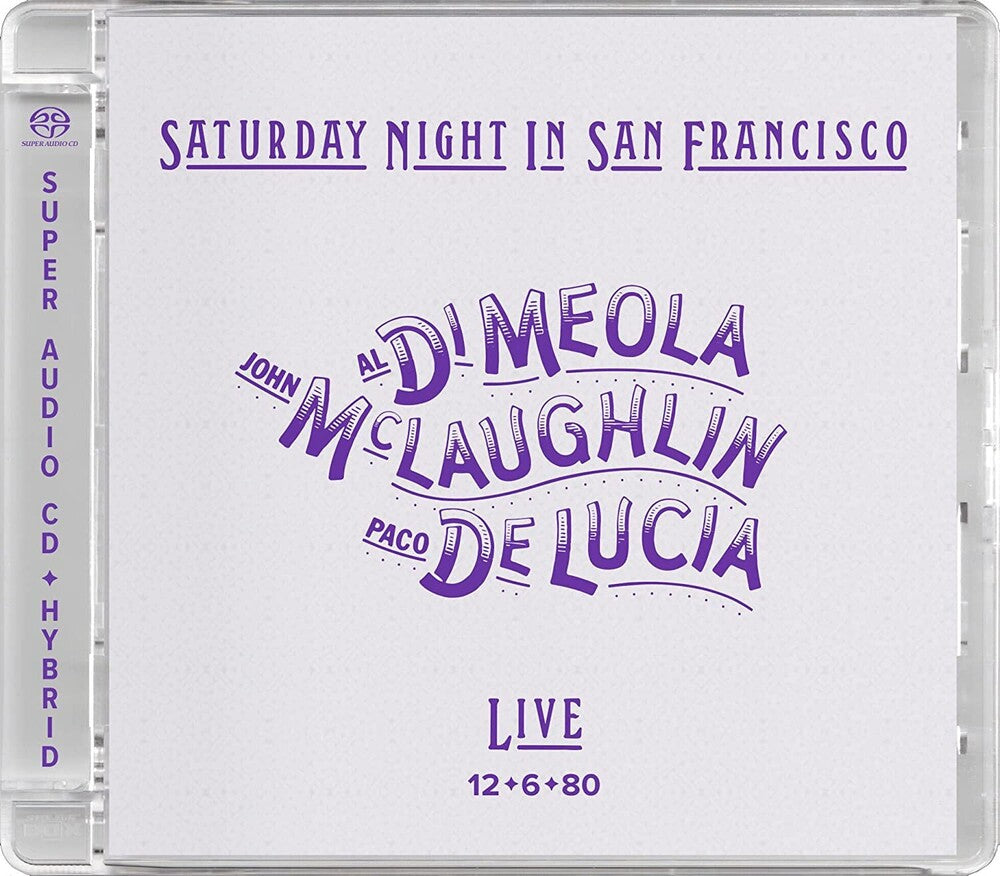 Saturday Night In San Francisco [CD]