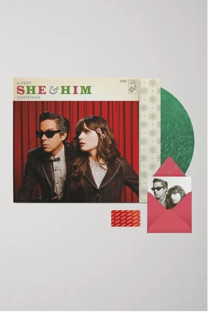 Very She & Him Christmas - Translucent Green (Grn) [LP]