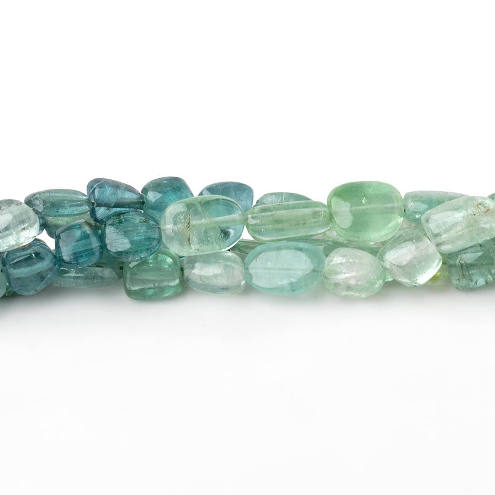 4x3-7x4mm Shaded Afghani Tourmaline Plain Nugget Beads 16 inch 65 pieces (ONLINE ORDER ONLY)