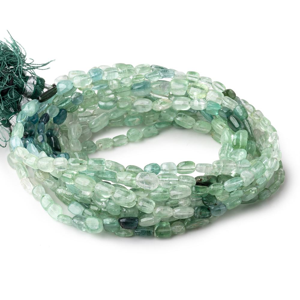 4x3-7x4mm Shaded Afghani Tourmaline Plain Nugget Beads 16 inch 65 pieces (ONLINE ORDER ONLY)