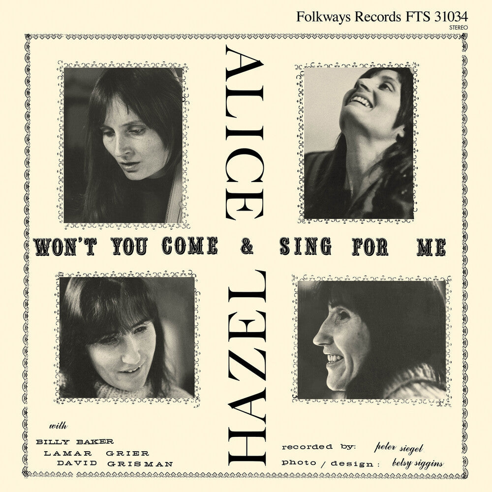Won't You Come & Sing For Me [LP]