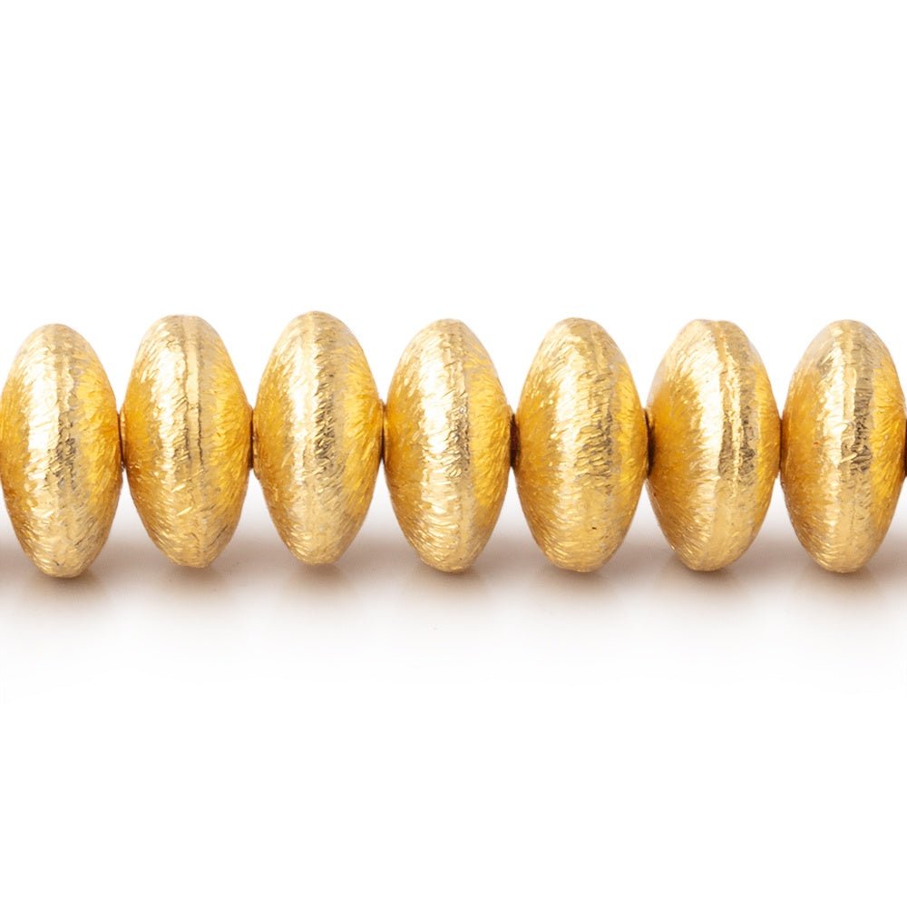 8mm Brushed Disc Beads (ONLINE ORDER ONLY)