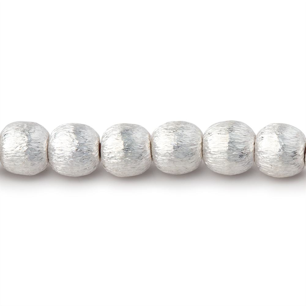 6mm Brushed Round Beads (ONLINE ORDER ONLY)
