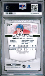 Graded 2024 O-Pee-Chee Platinum Lane Hutson #234 Rookie RC Hockey Card PSA 10 Gem Mint