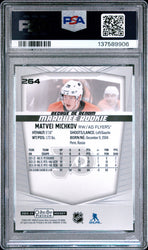 Graded 2024 O-Pee-Chee Platinum Matvei Michkov #264 Rookie RC Hockey Card PSA 9 Mint