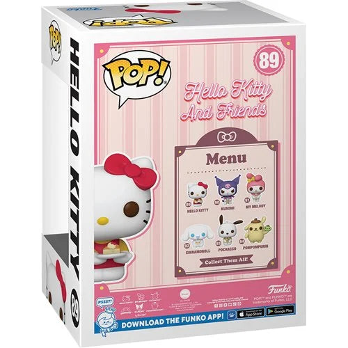 Hello Kitty and Friends Hello Kitty with Dessert (2024) Pop! Vinyl Figure #89 (ONLINE ORDER ONLY)