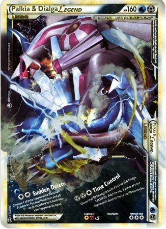 Palkia & Dialga LEGEND (101/102) (Jumbo Card) [HeartGold & SoulSilver: Triumphant] (Online Only)