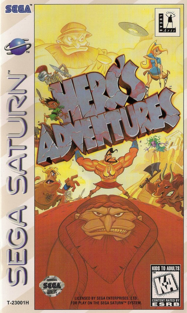 Herc's Adventures (Sega Saturn) (ONLINE ORDER ONLY)