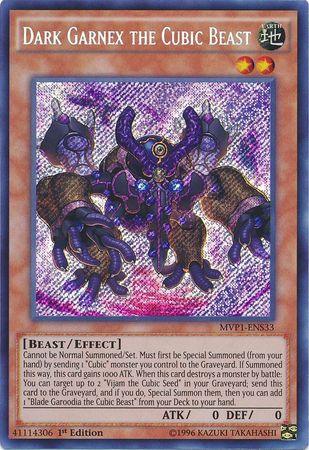 Dark Garnex the Cubic Beast [MVP1-ENS33] Secret Rare (ONLINE ORDER ONLY)