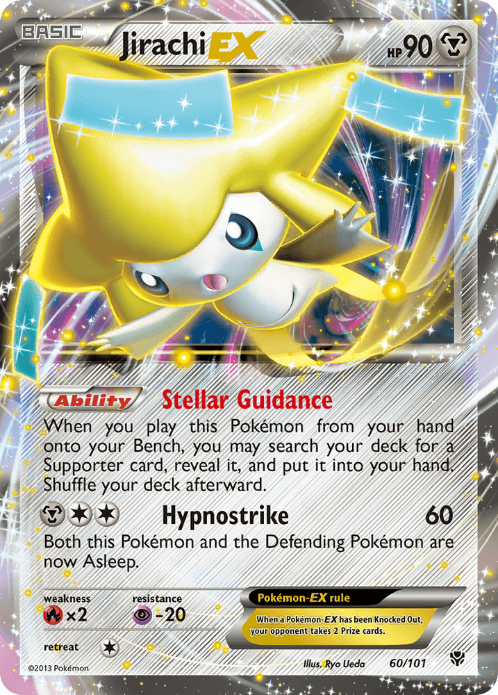Jirachi EX (60/101) [Black & White: Plasma Blast] (Online Only)