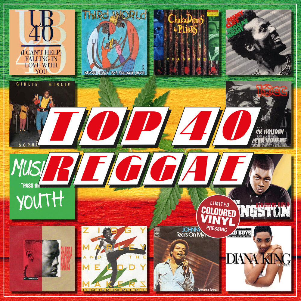 Top 40 Reggae / Various [Colored Vinyl] (Ofgv) (Spla) (Hol)