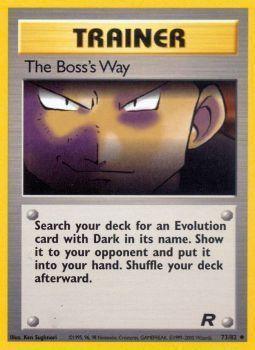 The Boss's Way (73/82) [Team Rocket Unlimited] (Online Only)