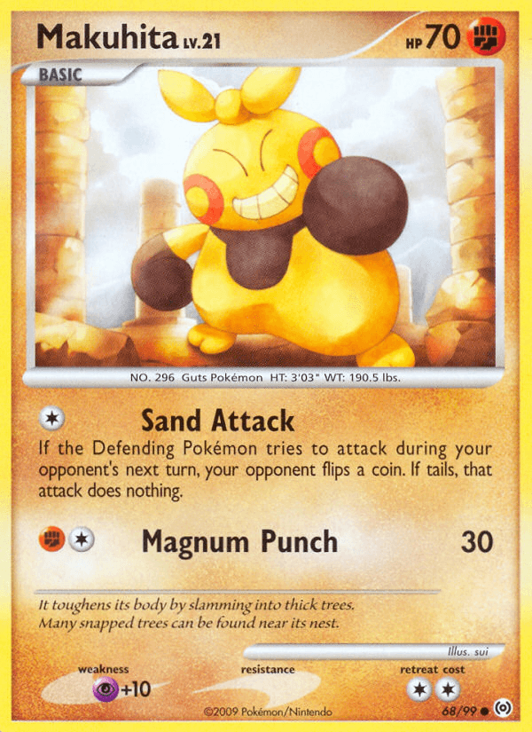 Makuhita (68/99) [Platinum: Arceus] (Online Only)