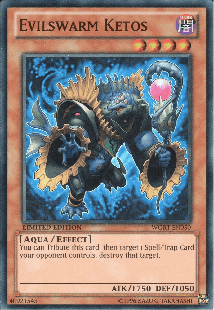 Evilswarm Ketos [WGRT-EN050] Super Rare (ONLINE ORDER ONLY)