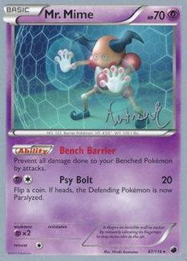 Mr. Mime (47/116) (Emerald King - Andrew Estrada) [World Championships 2014] (Online Only)