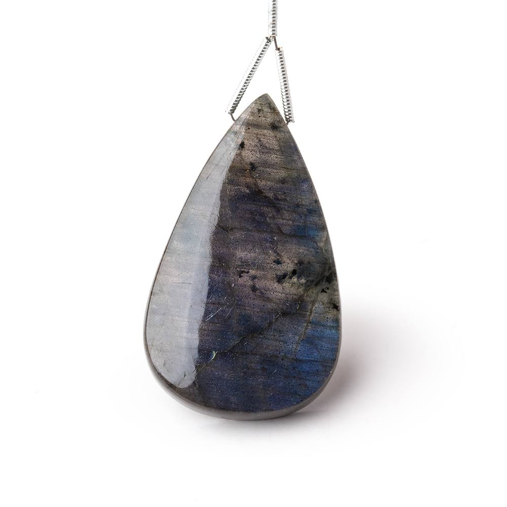 41x25x6mm Labradorite Plain Pear Pendant 1 AAA Focal (ONLINE ORDER ONLY)