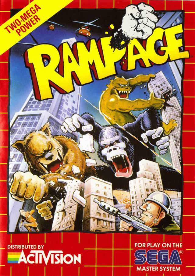 Rampage (Sega Master System) (ONLINE ORDER ONLY)