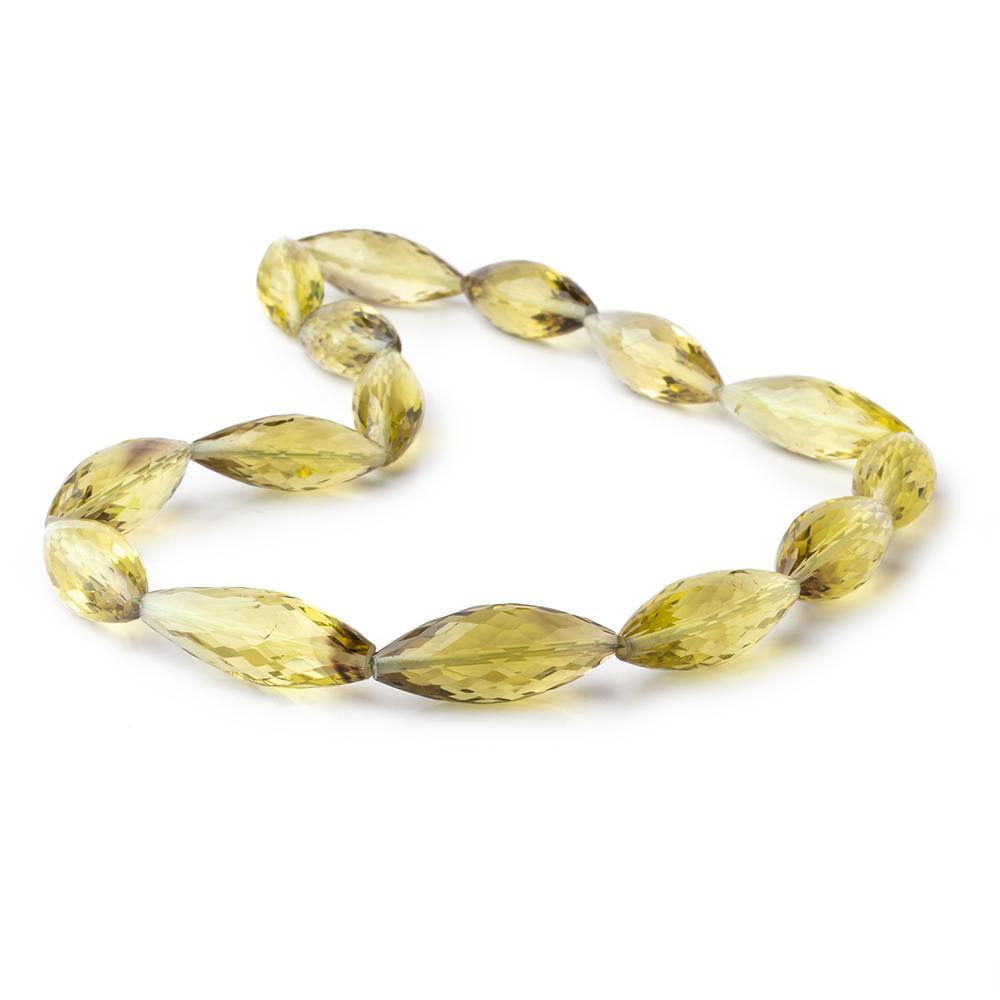 22x9-30x11mm Bi-Color Quartz Faceted Marquise Beads 16 inch 15 pieces (ONLINE ORDER ONLY)