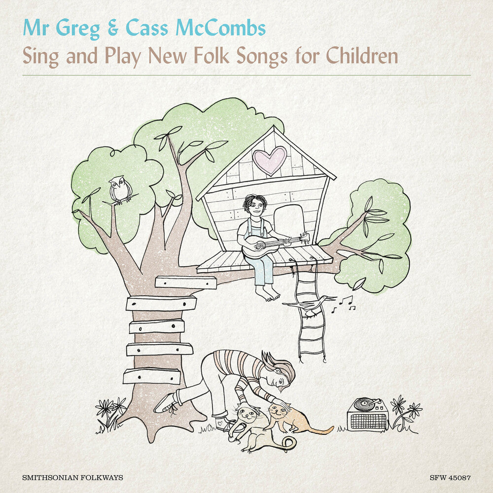 Mr. Greg & Cass McCombs Sing & Play New Folk Songs for Children [LP]