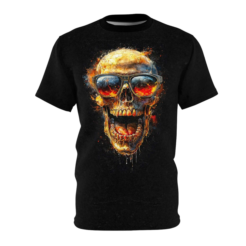 Skull Design | Stand Out in Style - Unisex Cut & Sew Tee (AOP) (ONLINE ORDER ONLY)