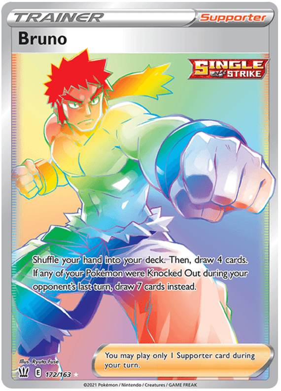 Bruno (172/163) [Sword & Shield: Battle Styles] (Online Only)