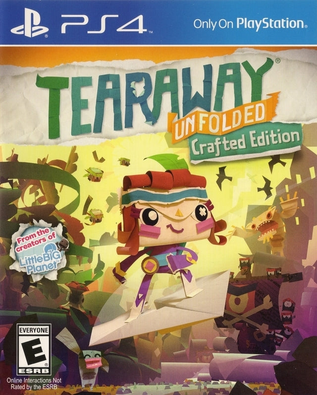Tearaway Unfolded: Crafted Edition (Playstation 4) (Online Only)