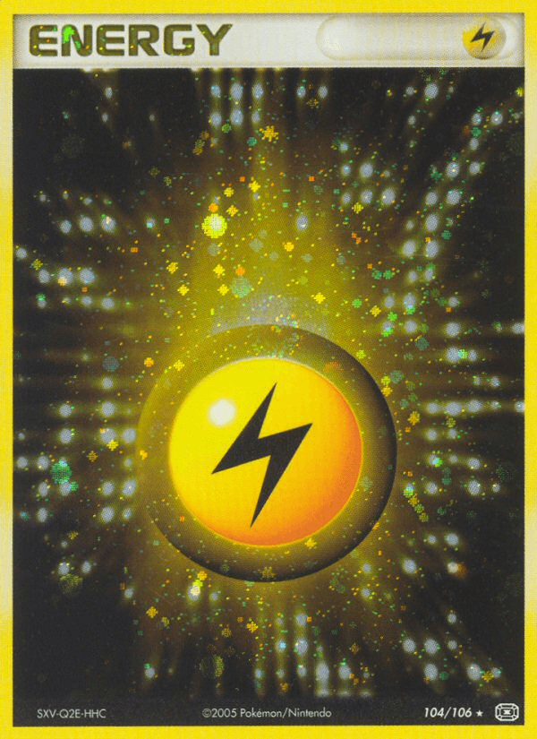 Lightning Energy (104/106) [EX: Emerald] (Online Only)