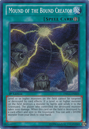 Mound of the Bound Creator [DRLG-EN025] Secret Rare (ONLINE ORDER ONLY)