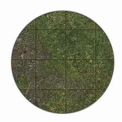 Monster Scenery: 3x3 Adventure Mat - Broken Grassland / Desert Scrubland