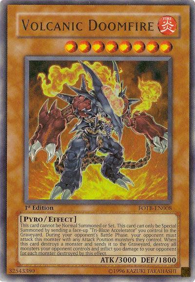 Volcanic Doomfire [FOTB-EN008] Ultra Rare (ONLINE ORDER ONLY)