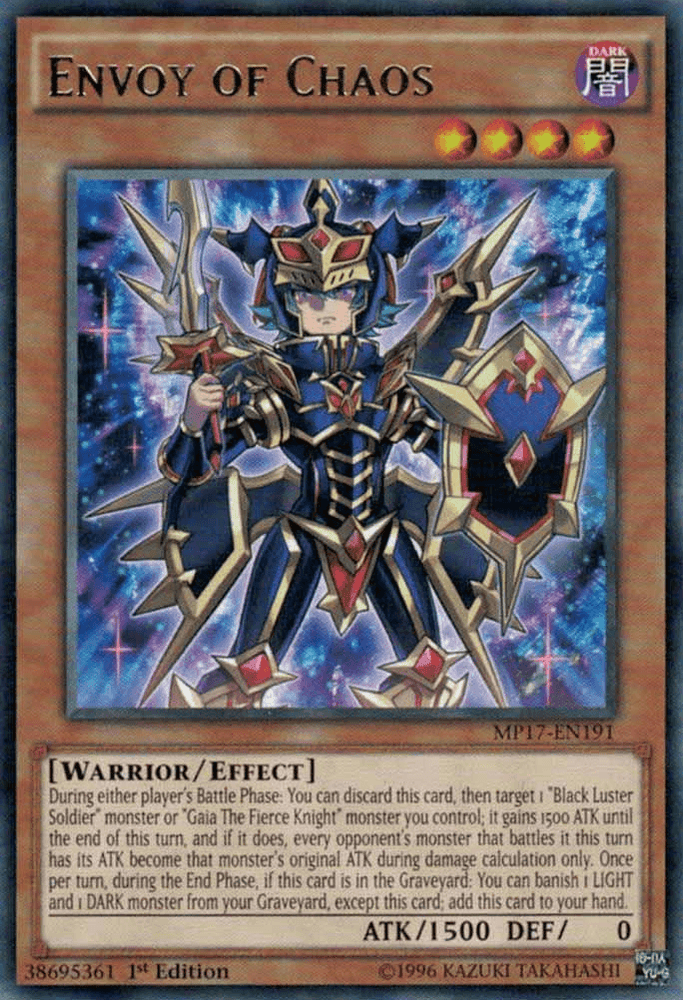 Envoy of Chaos [MP17-EN191] Rare (ONLINE ORDER ONLY)