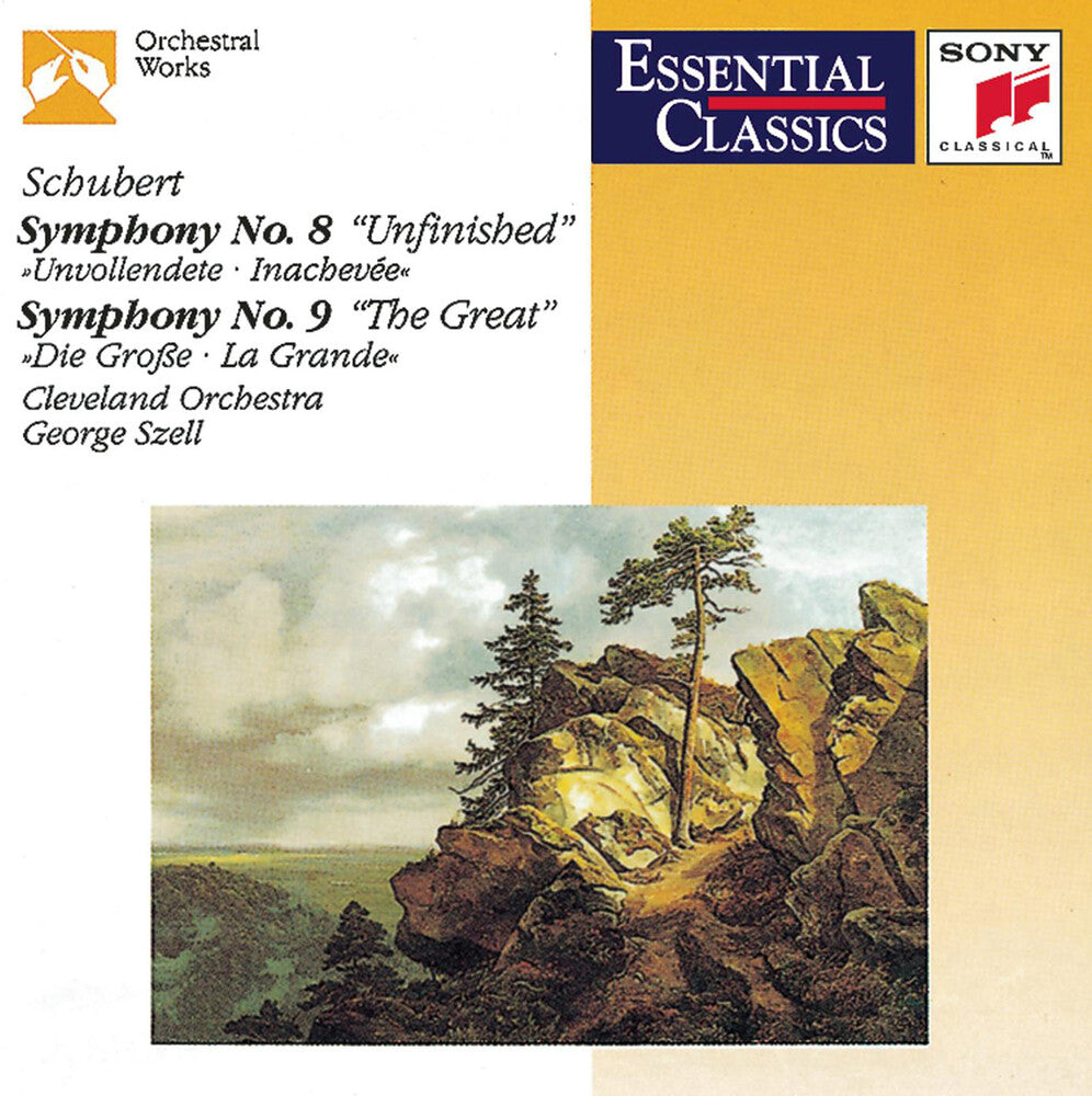 Symphonies No.8 'Unfinished'/Symphony No.9 'The Great' [CD]