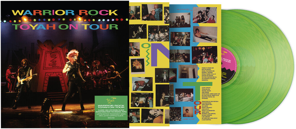 Warrior Rock - Toyah On Tour - Transparent Green [LP]