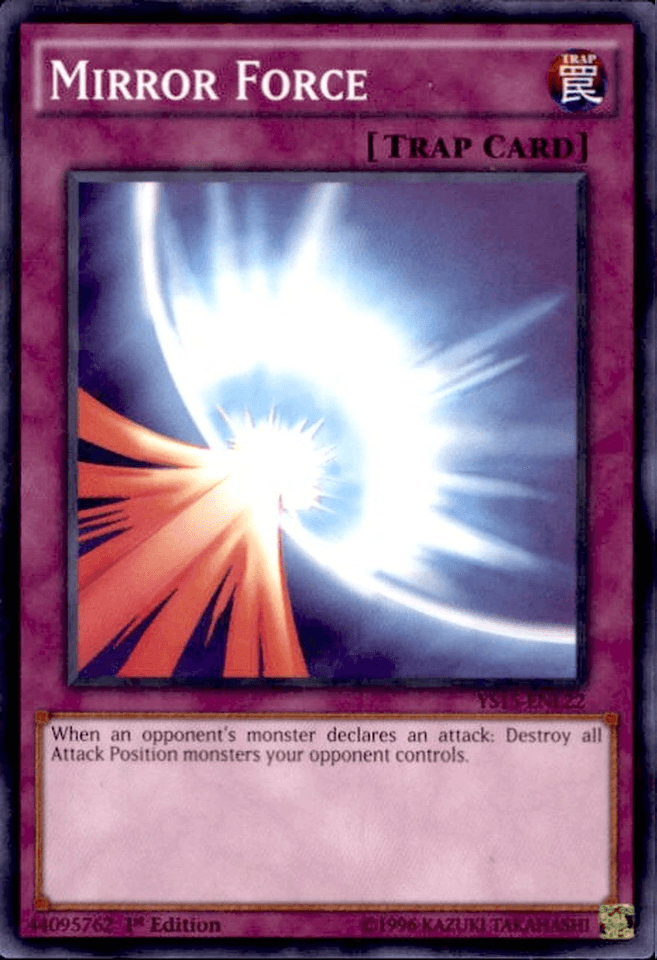 Mirror Force [YS15-ENL22] Shatterfoil Rare (ONLINE ORDER ONLY)