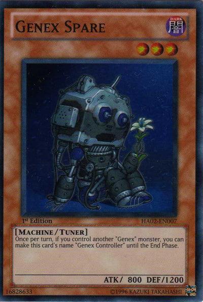 Genex Spare [HA02-EN007] Super Rare (ONLINE ORDER ONLY)