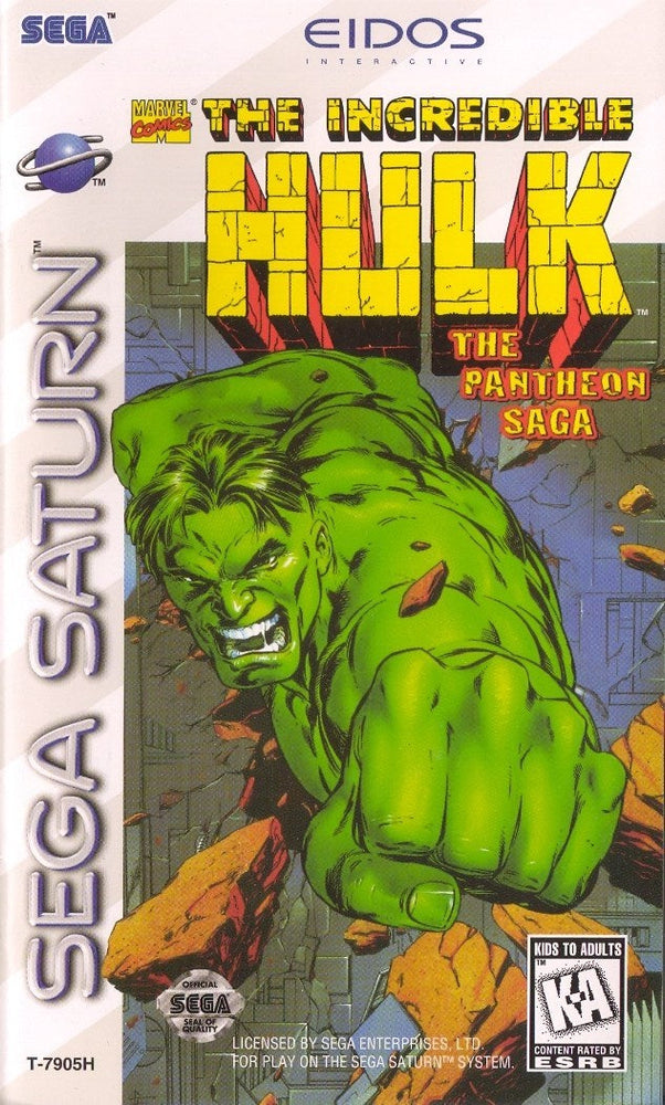 The Incredible Hulk: The Pantheon Saga (Sega Saturn) (ONLINE ORDER ONLY)