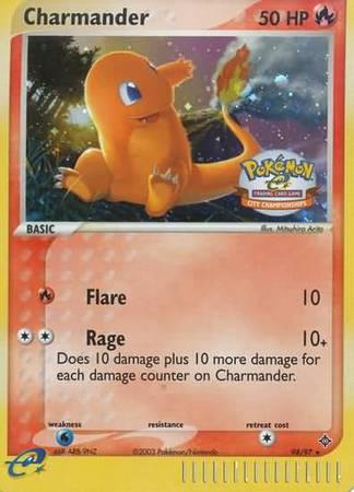 Charmander (98/97) (City Championship Promo) [EX: Dragon] (Online Only)