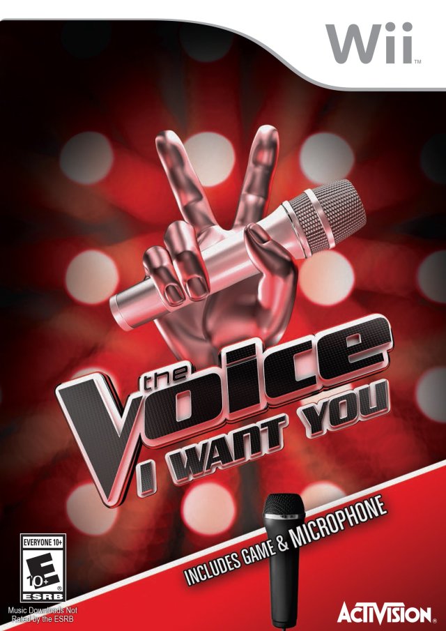 The Voice: I Want You + Microphone Bundle (Nintendo Wii) (Online Only)