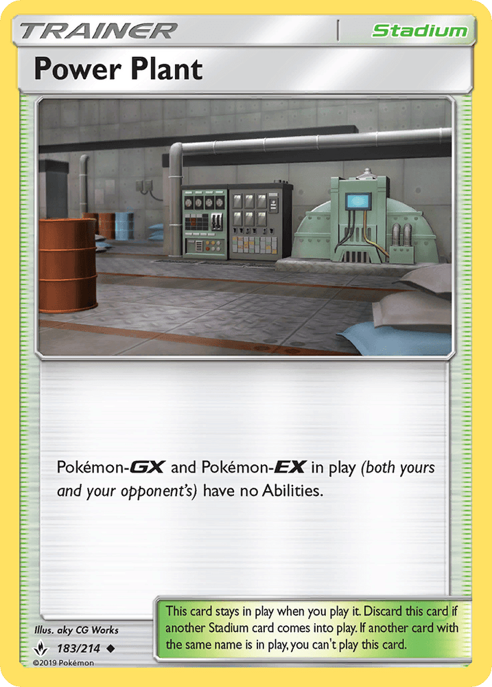 Power Plant (183/214) [Sun & Moon: Unbroken Bonds] (Online Only)