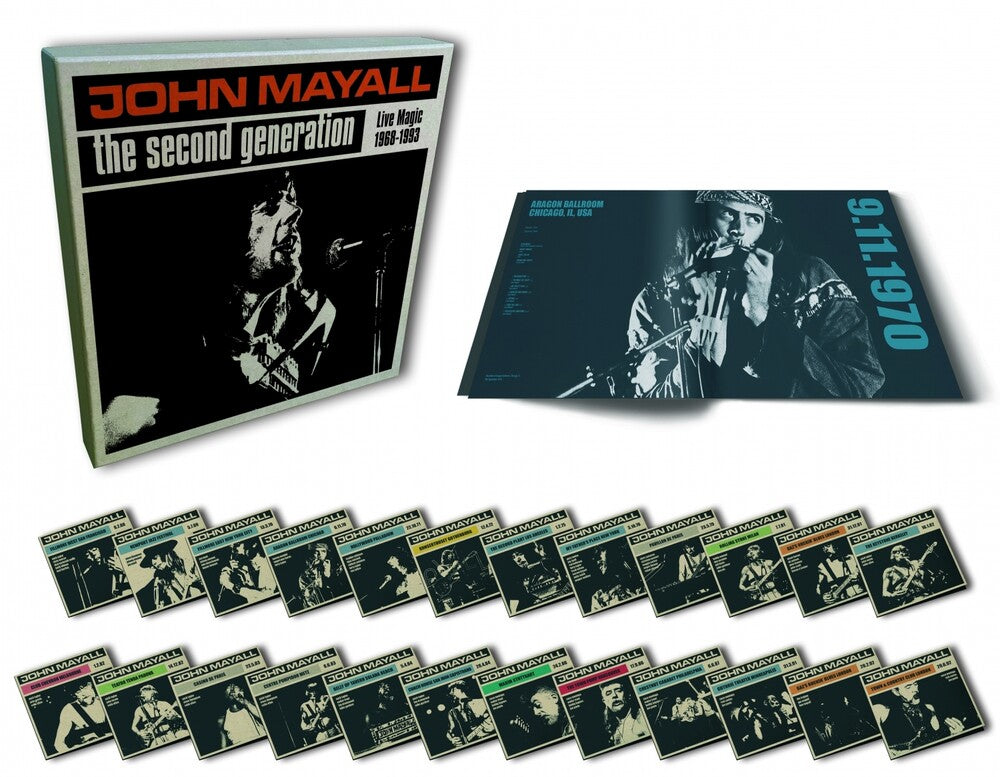 Second Generation: Live Magic 1968-1993 (W/Book) [CD]