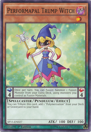 Performapal Trump Witch [SP15-EN027] Common (ONLINE ORDER ONLY)