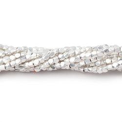 2mm Hand Polished Faceted Nugget Beads 8 inch 90 pieces (ONLINE ORDER ONLY)