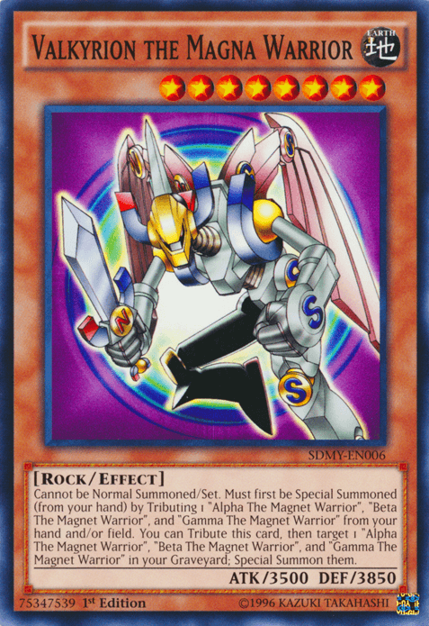Valkyrion the Magna Warrior [SDMY-EN006] Common (ONLINE ORDER ONLY)