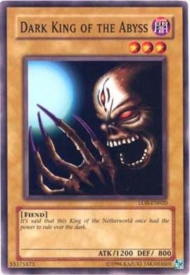 Dark King of the Abyss [LOB-EN020] Common (ONLINE ORDER ONLY)